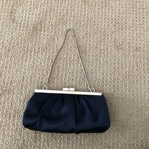 Navy Mini Clutch